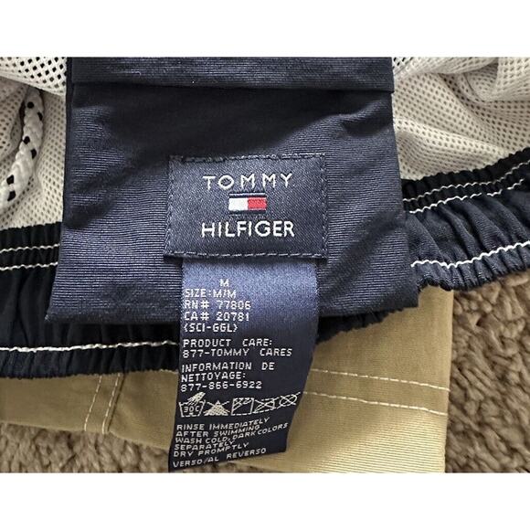 Tommy Hilfiger Cargo Swim Trunks Men's M W/ DRAWSTRING - Picture 8 of 9
